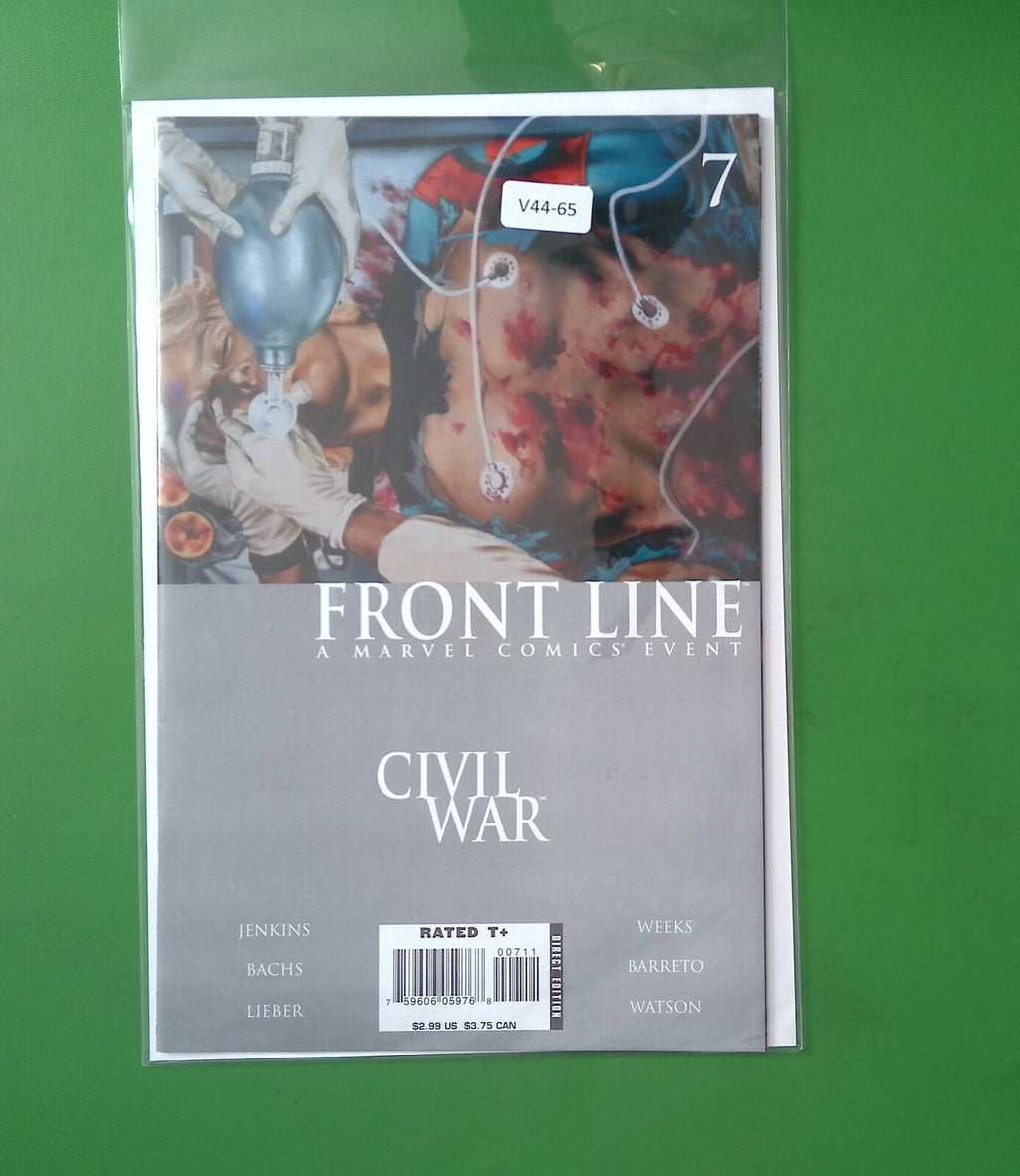 CIVIL WAR: FRONT LINE #7 HIGH GRADE MARVEL COMIC BOOK V44-65