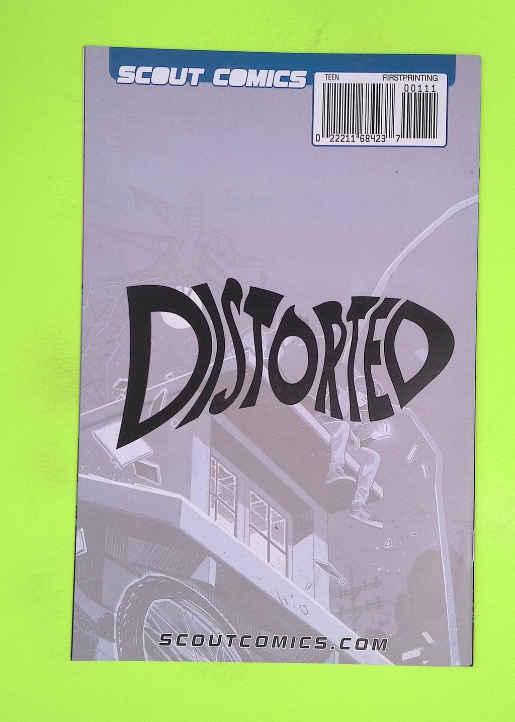 Distorted #1 2022 Scout Comics High Grade Comic Book G41-95
