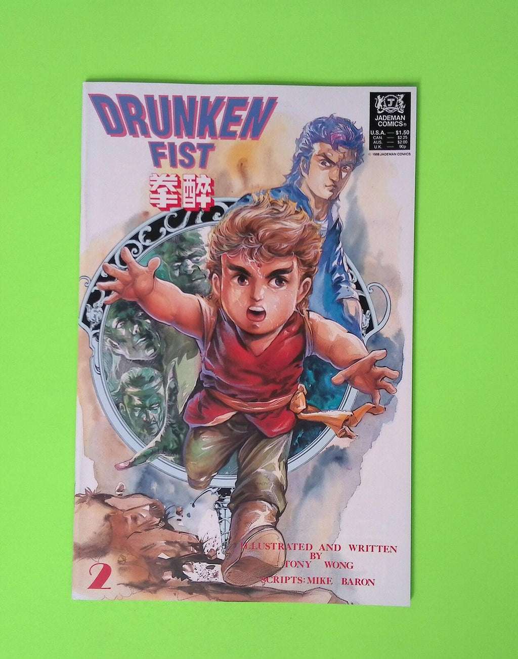 Drunken Fist #2 Jademan Comics High Grade Comic Book B2-77