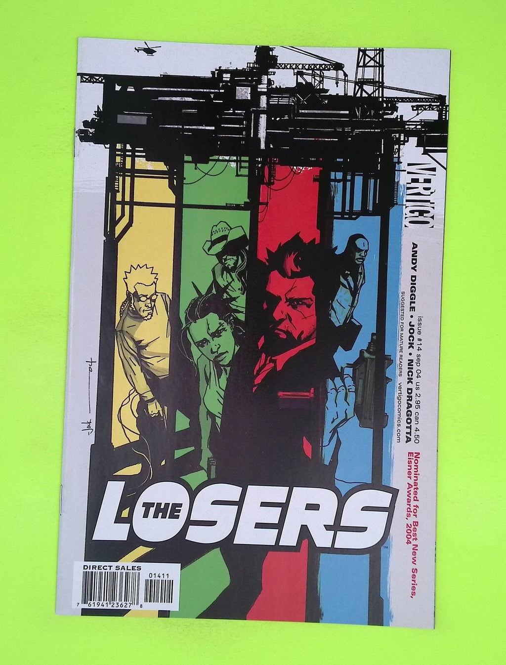 The Losers #14 2004 Vertigo High Grade Comic Book K94-201