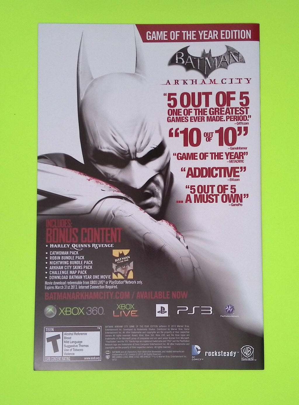 Action Comics #10 Vol. 2 2012 DC Comics 1st App High Grade Comic Book P38-74