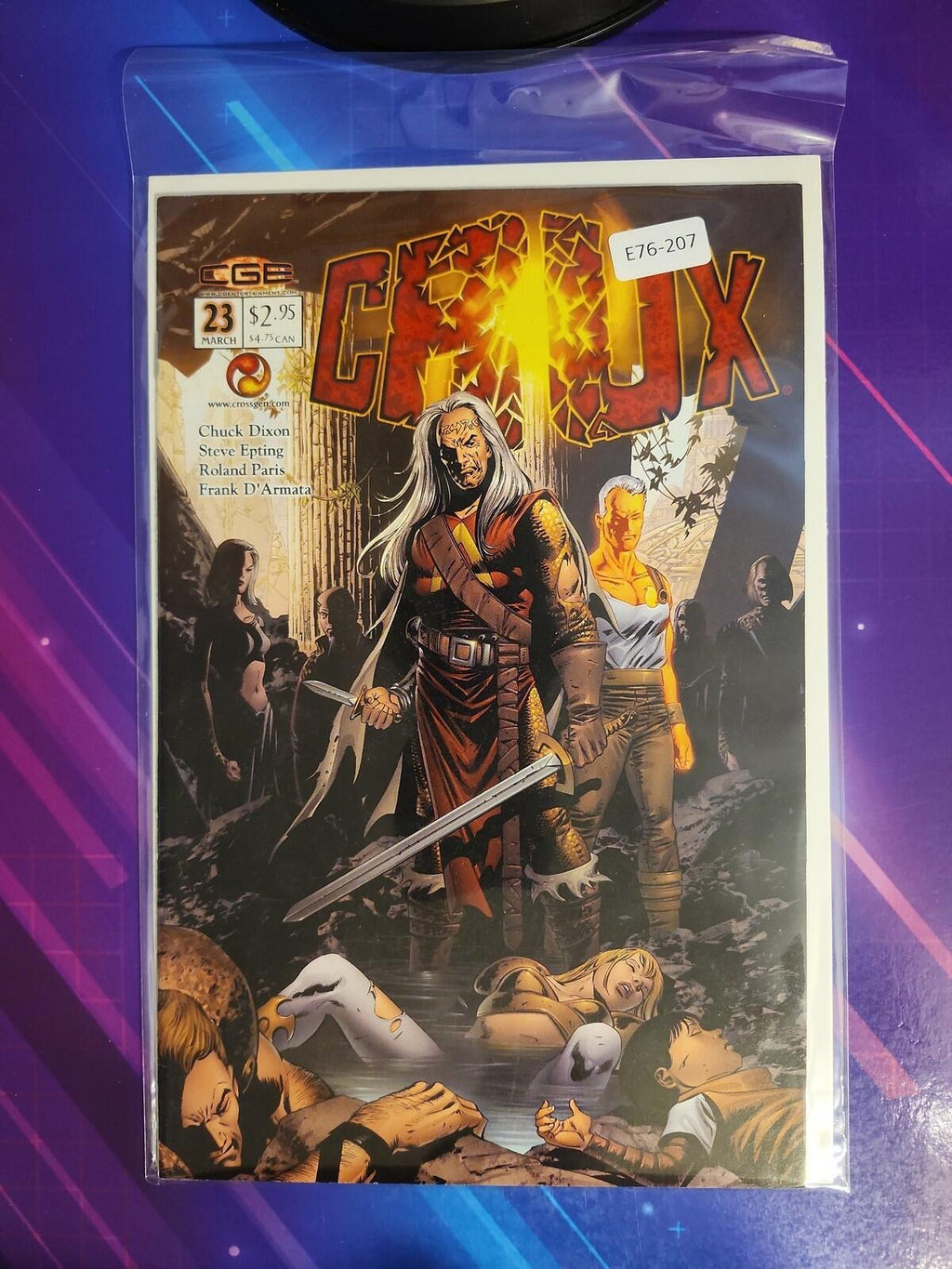 CRUX #23 8.0 CROSSGEN COMIC BOOK E76-207