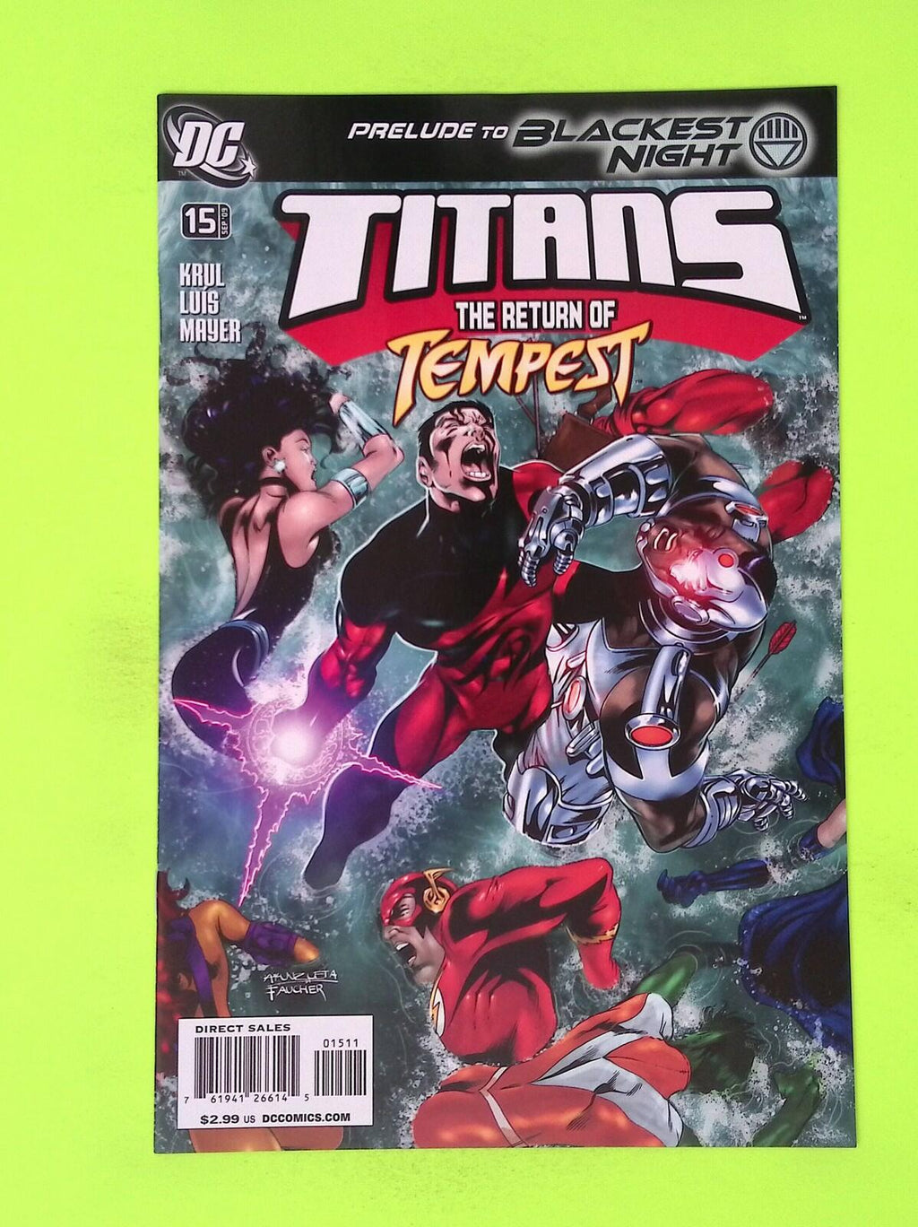 Titans #15 Vol. 2 2009 DC Comics High Grade Comic Book P27-264