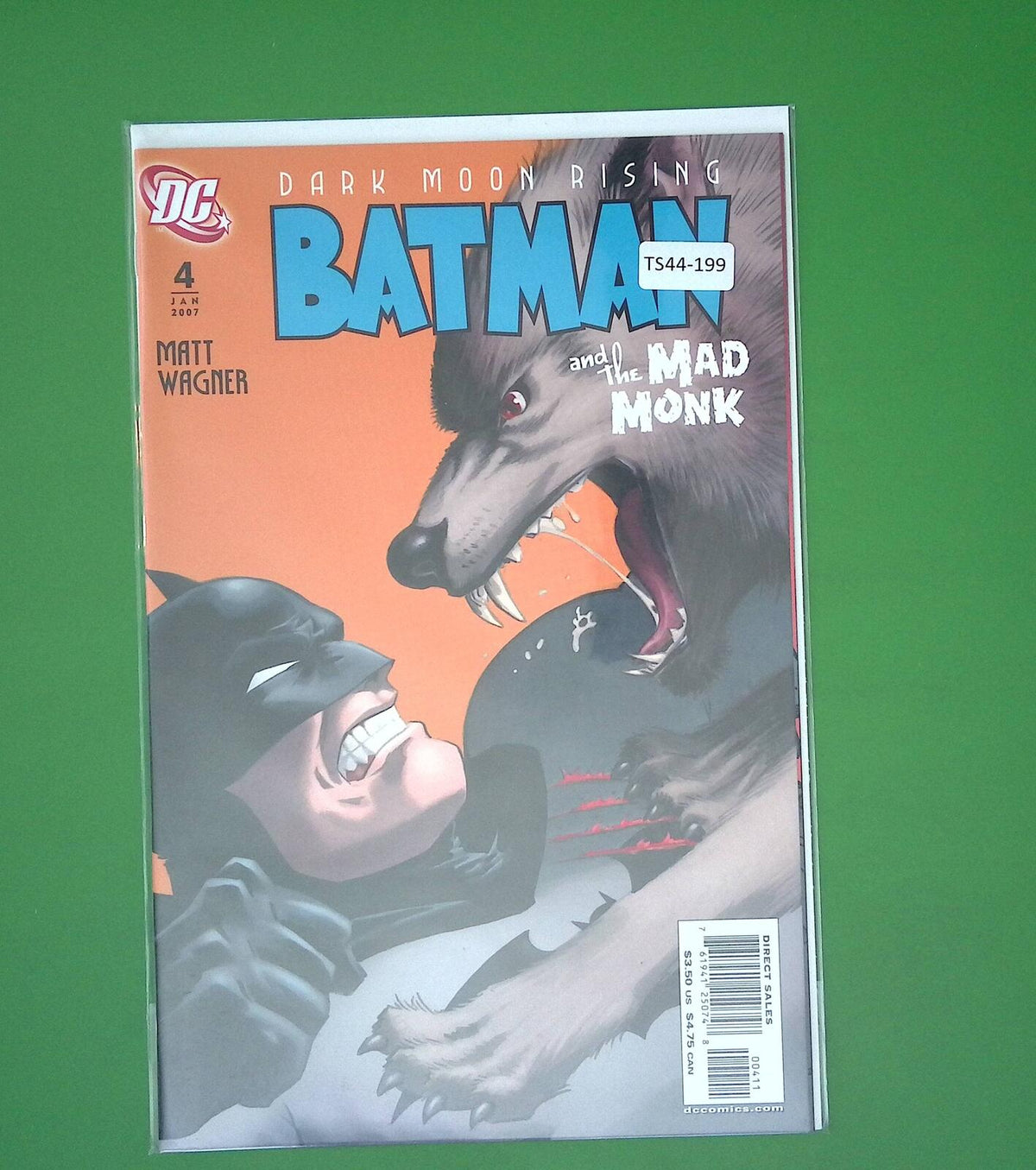 BATMAN: THE MAD MONK #4 HIGH GRADE DC COMIC BOOK TS44-199