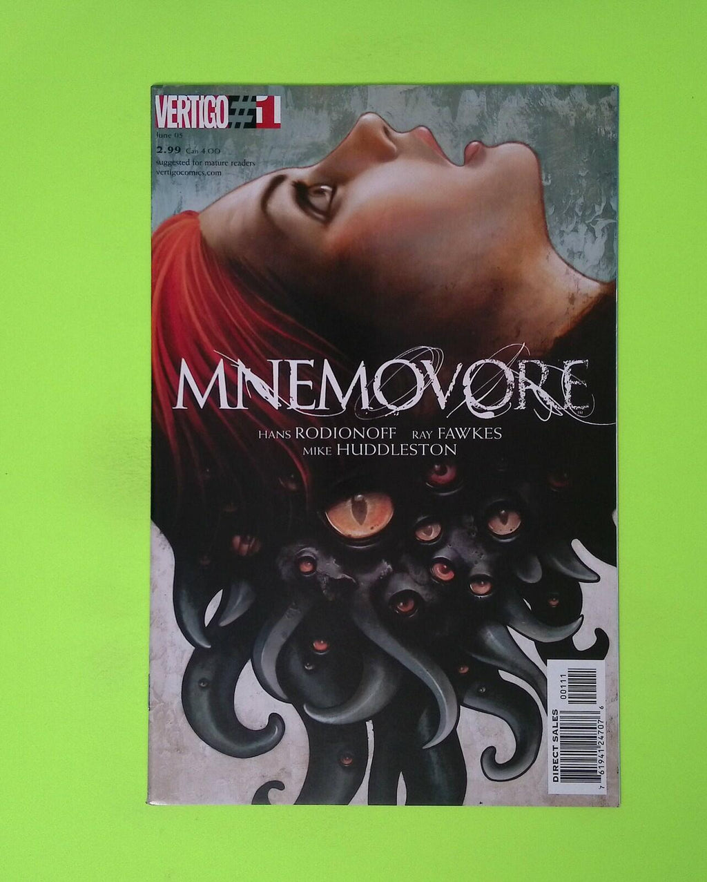 Mnemovore #1 2005 Vertigo 8.0 Comic Book Q70-12
