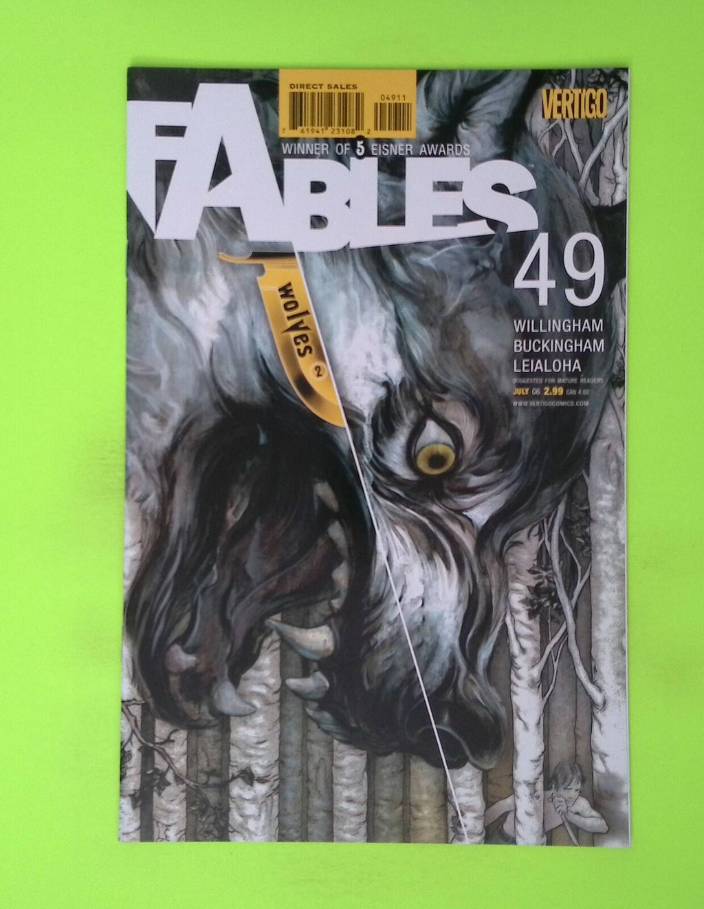 Fables #49 2006 Vertigo High Grade Comic Book W251-246