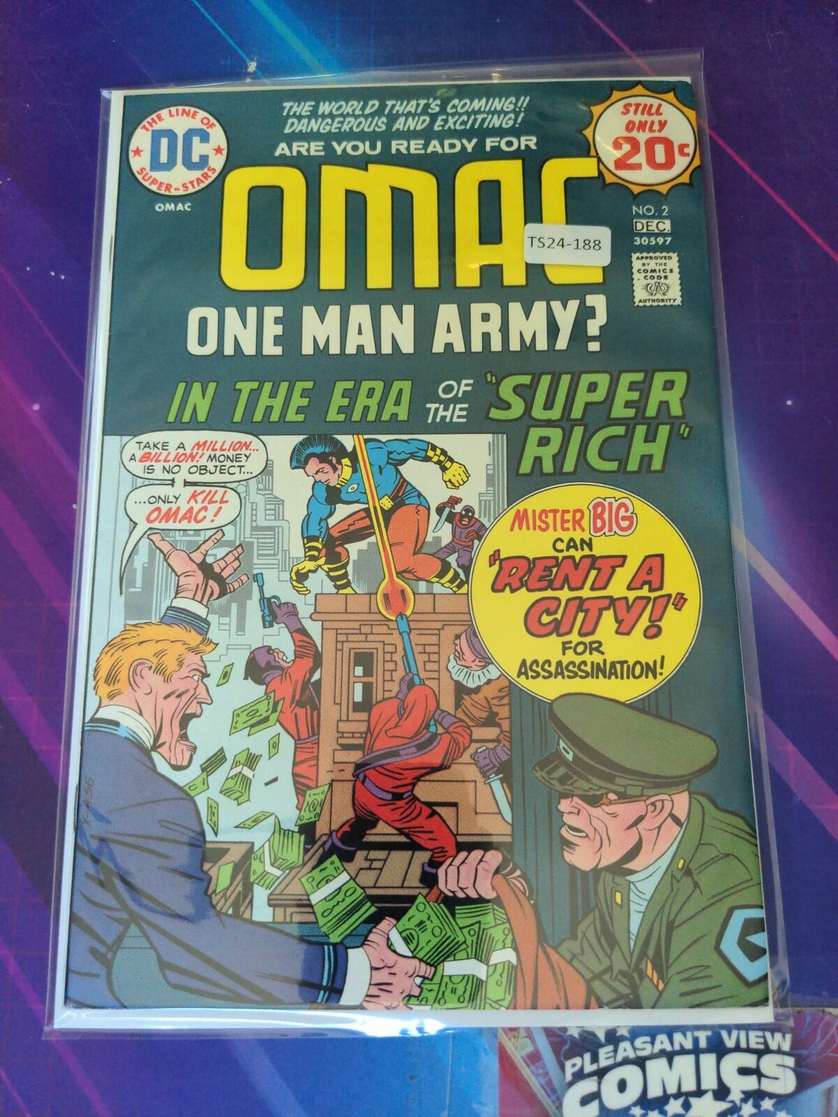 OMAC #2 VOL. 1 HIGH GRADE DC COMIC BOOK TS24-188
