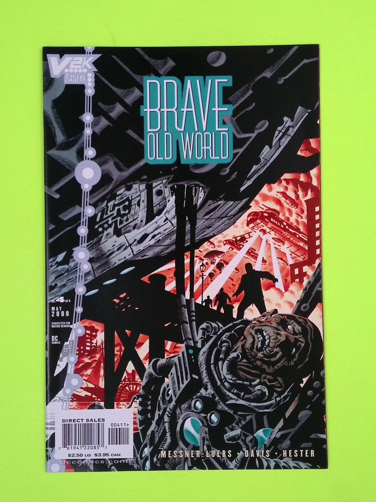 Brave Old World #4 Vertigo High Grade Comic Book J6-243