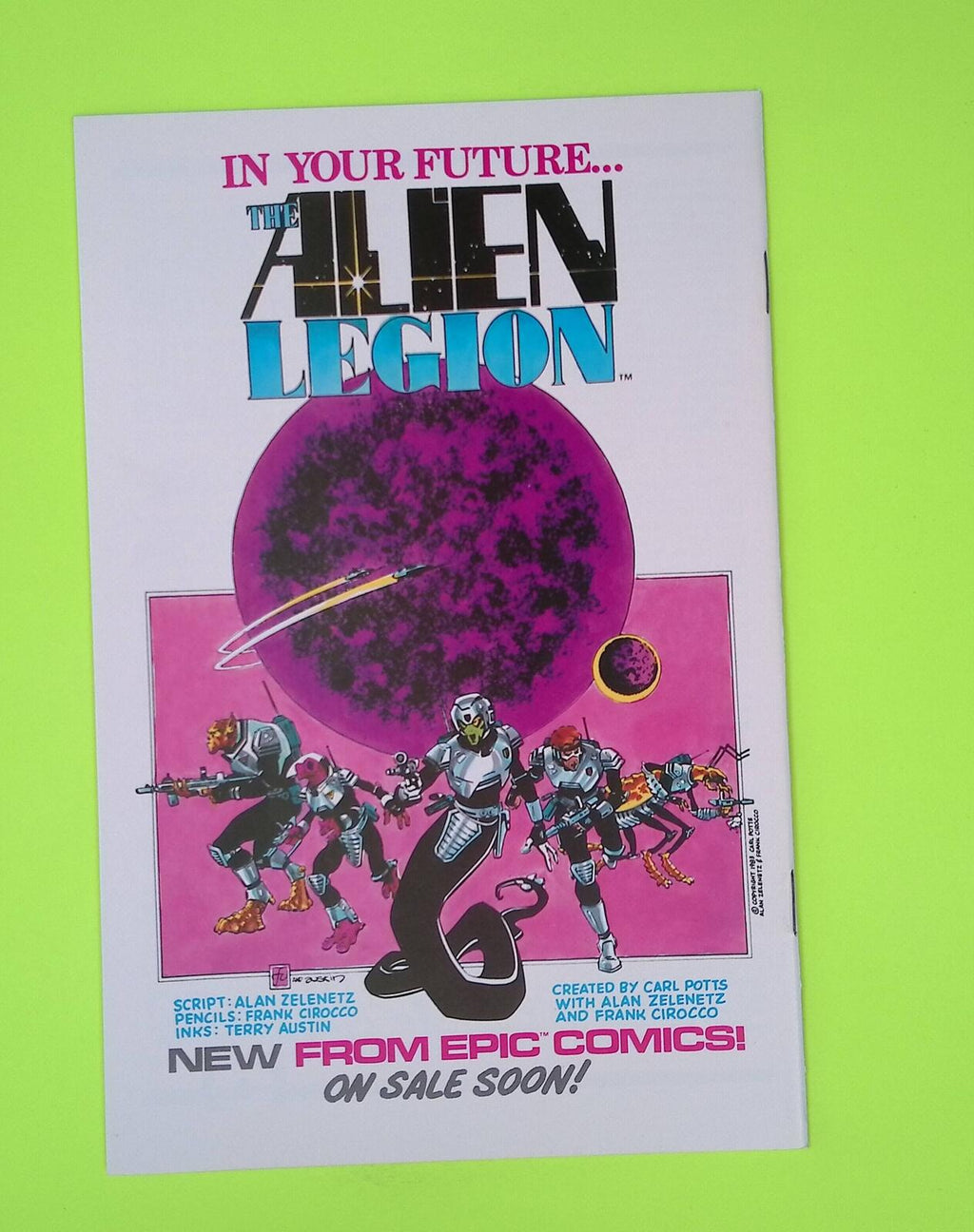 Coyote #3 1983 Epic Comics High Grade Comic Book A84-184