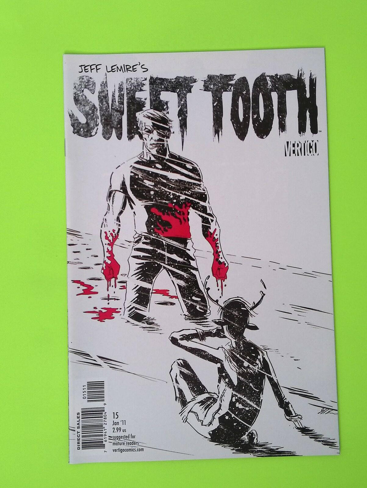 Sweet Tooth #15 2011 Vertigo High Grade Comic Book W203-120