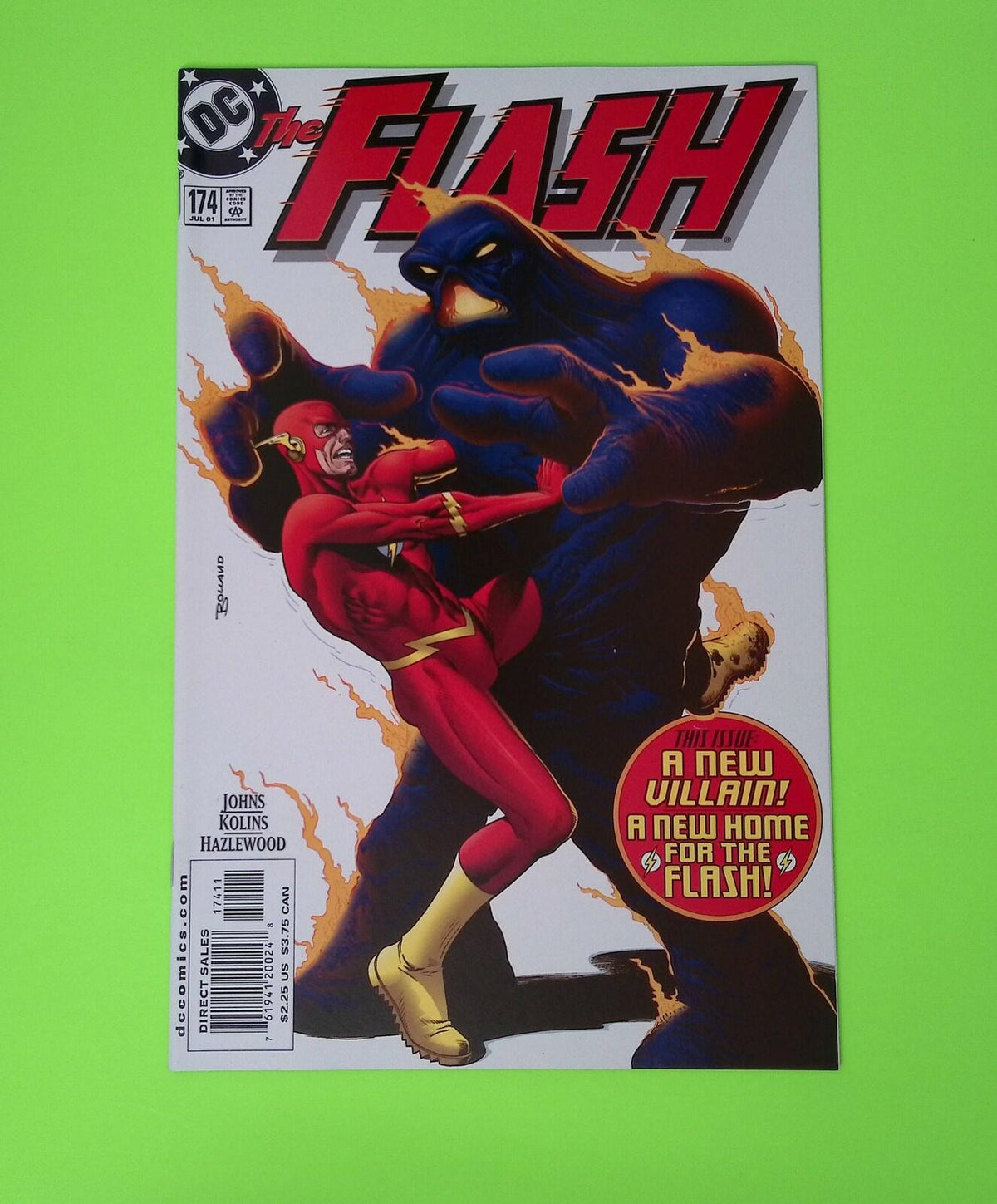 Flash #174 Vol. 2 2001 DC Comics 1st App Higher Grade Comic Book B29-77