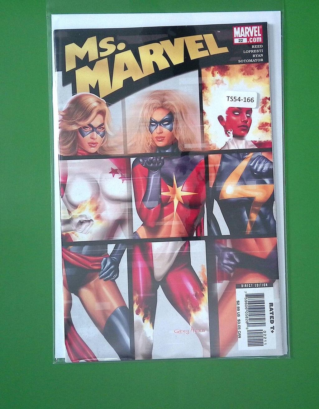 MS. MARVEL #22 VOL. 2 HIGH GRADE MARVEL COMIC BOOK TS54-166
