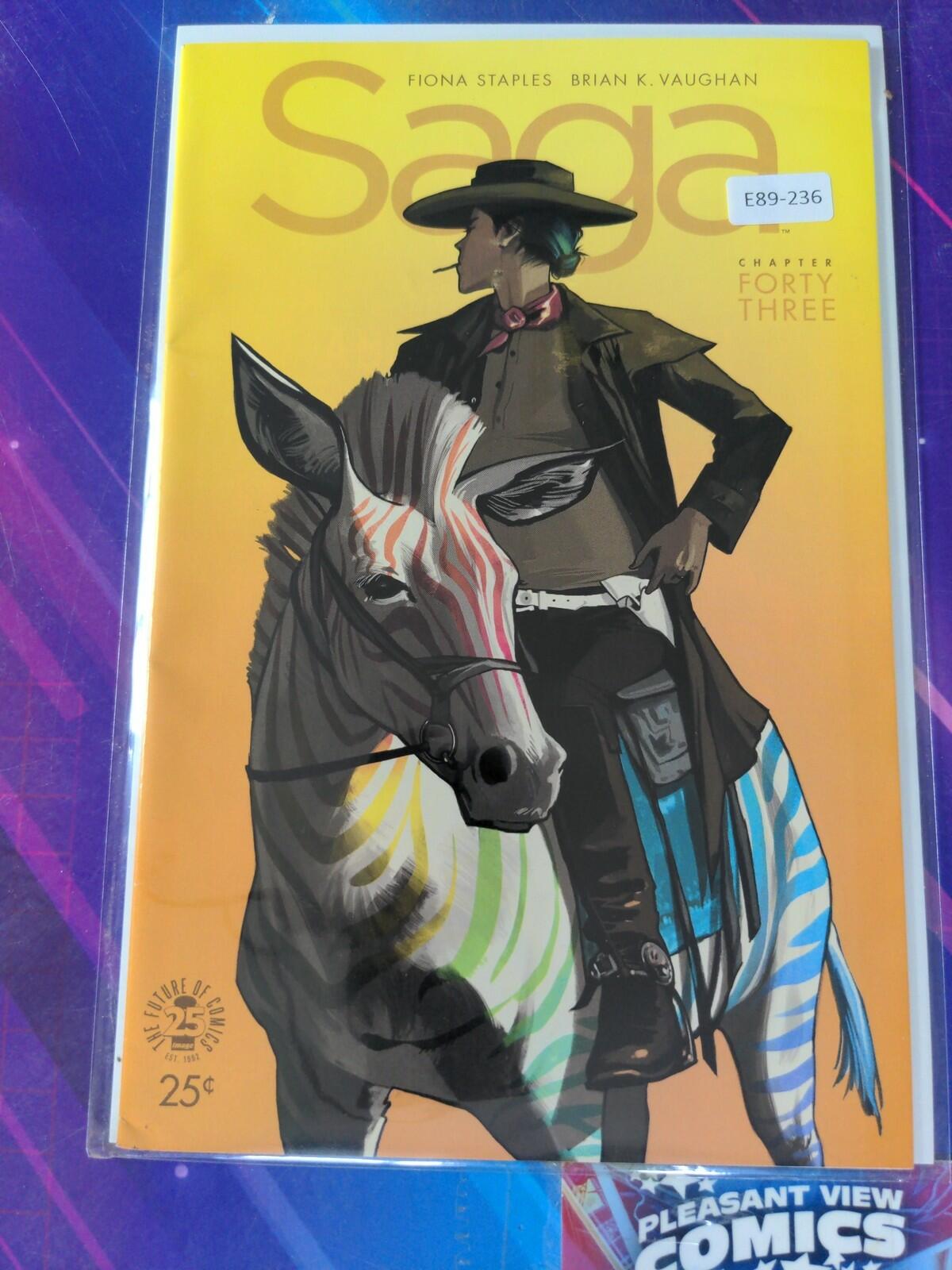 SAGA #43 8.0 IMAGE COMIC BOOK E89-236