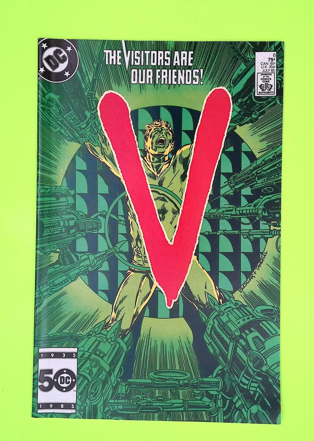 V #6 1985 DC Comics High Grade Comic Book A54-92