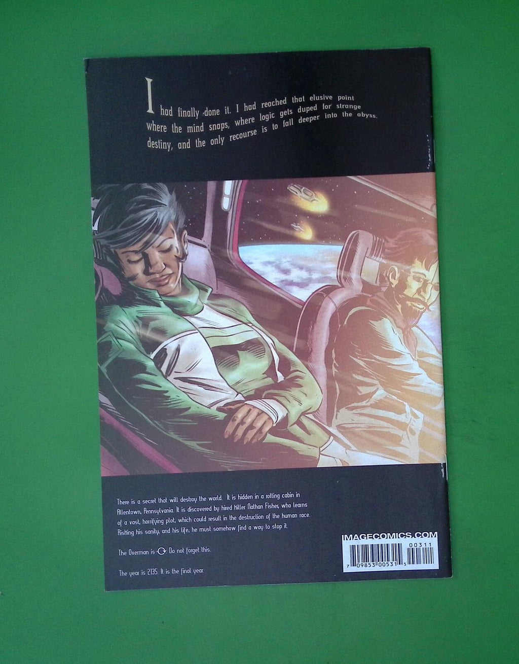 Overman #3 Image Comics Mid Grade Comic Book H89-207