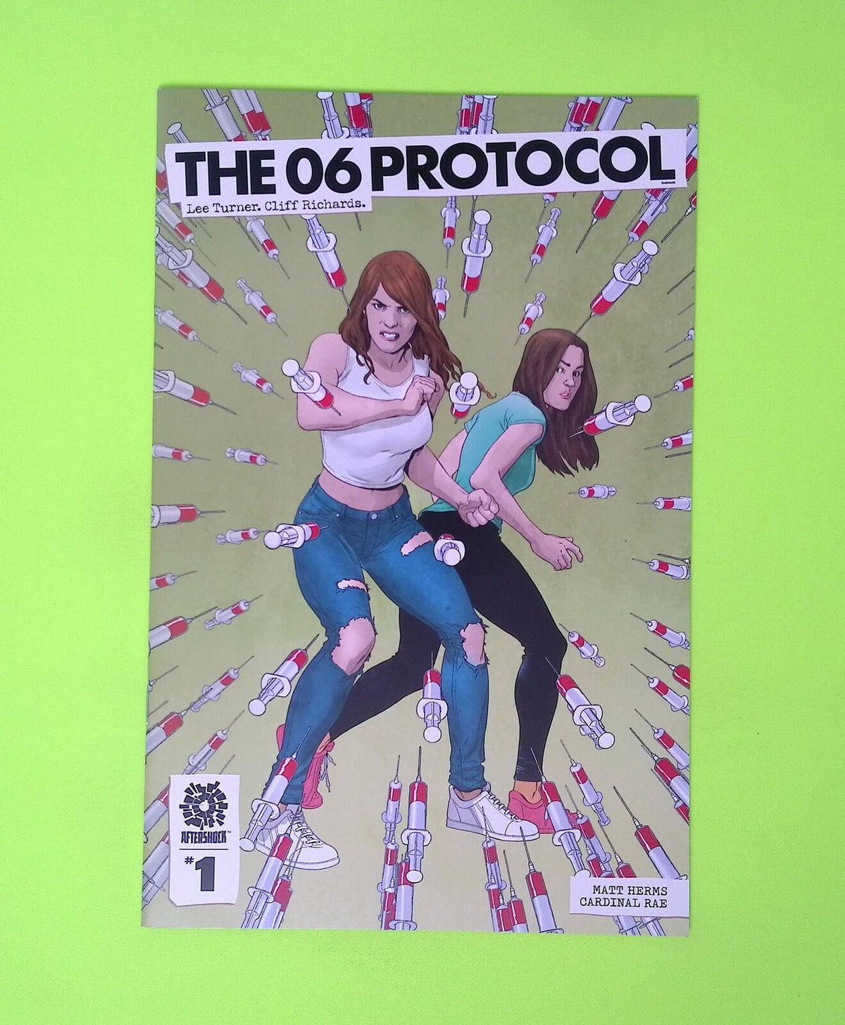 06 Protocol #1 2022 AfterShock Comics 8.0 Comic Book X219-142