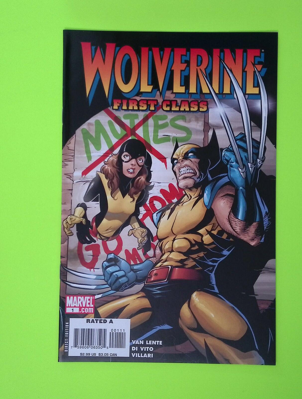 Wolverine First Class #1 2008 Marvel Comics 1st App High Grade Comic Book P80-59