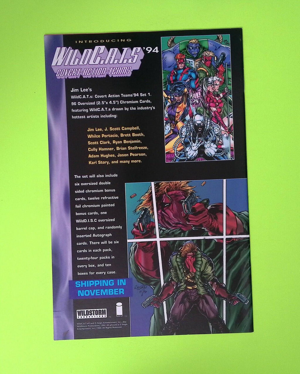 Hellshock #2 Vol. 1 1994 Image Comics High Grade Comic Book Q68-152