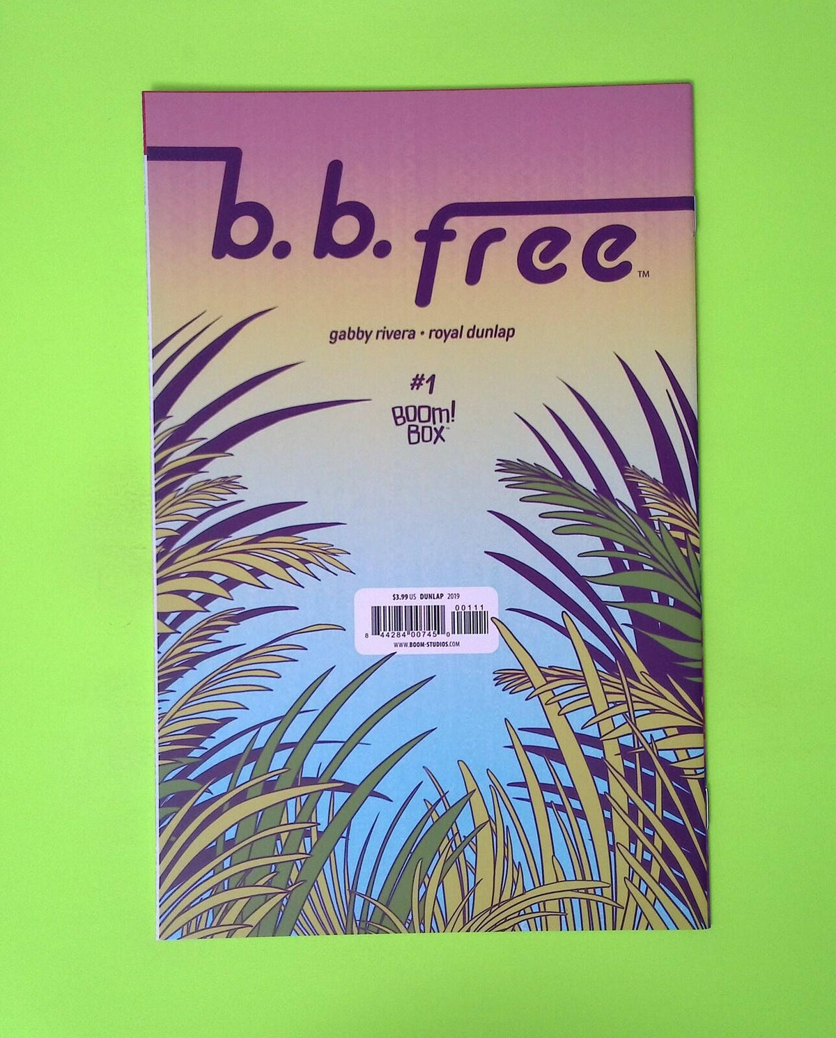 b.b. free #1 2019 BOOM! Studios High Grade Comic Book Q75-272