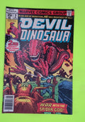 Devil Dinosaur #2 1978 Marvel Comics 1st App Mid Grade Comic Book A22-189