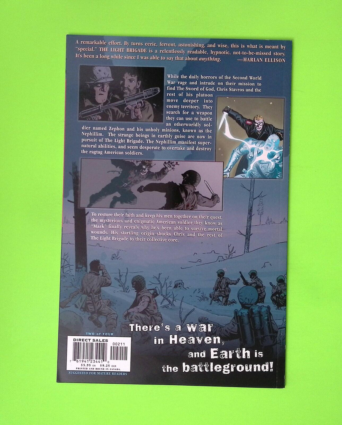 Light Brigade #2 2004 DC Comics Higher Grade Comic Book B19-63