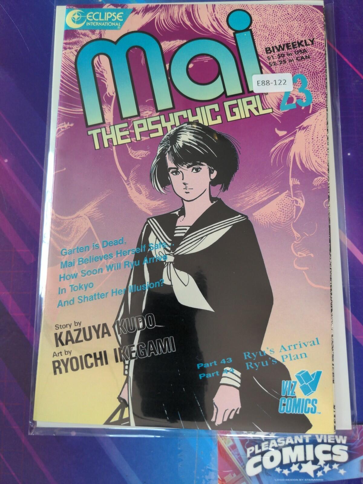 MAI, THE PSYCHIC GIRL #23 8.0 ECLIPSE COMIC BOOK E88-122