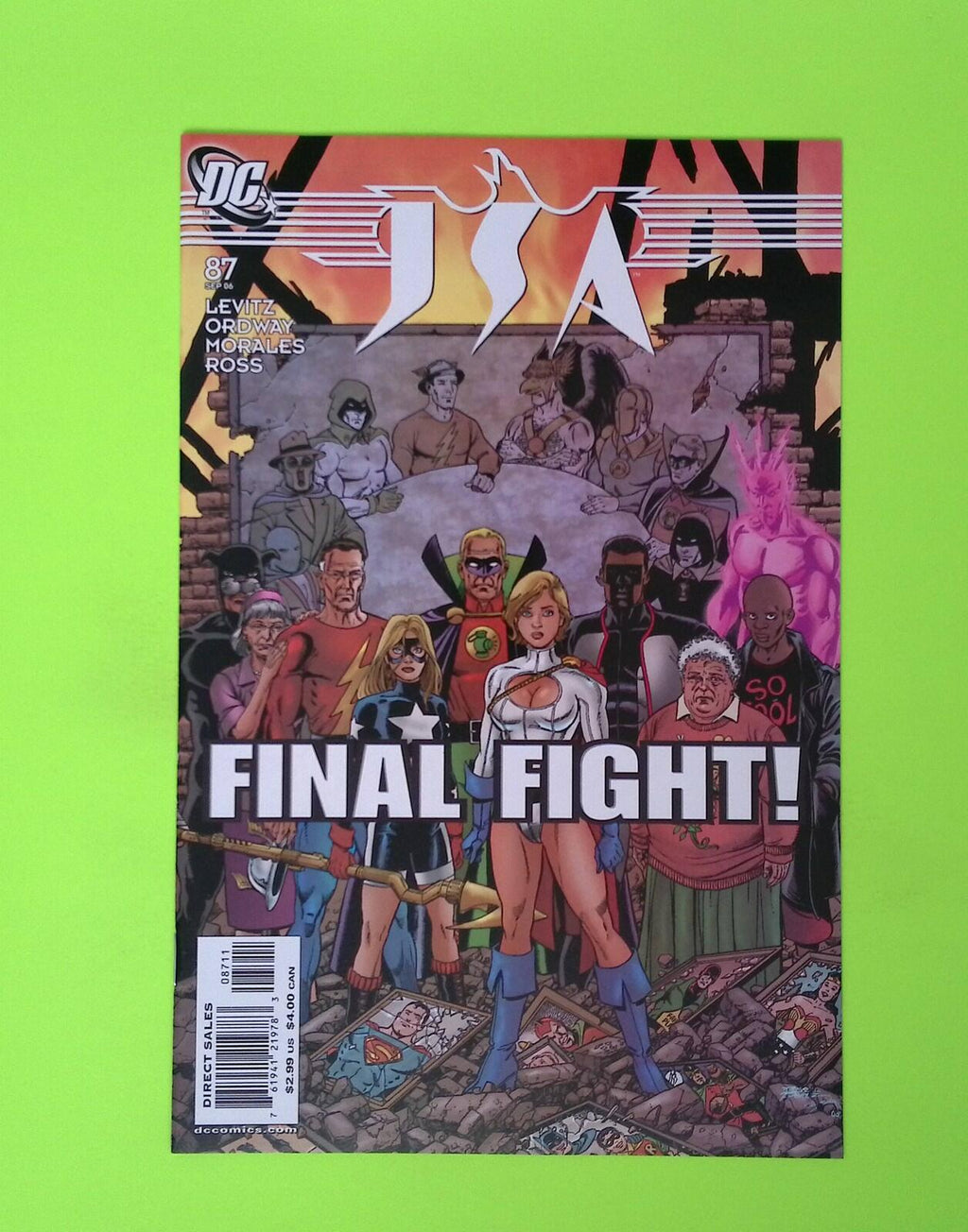 JSA #87 2006 DC Comics High Grade Comic Book X285-53