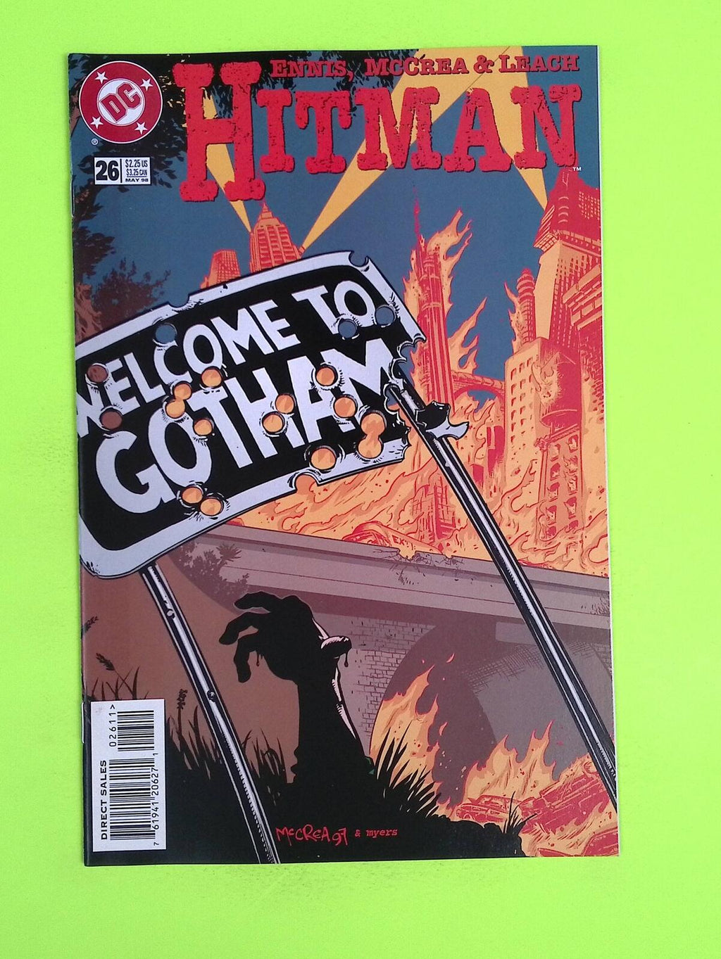 Hitman #26 1998 DC Comics High Grade Comic Book M33-218