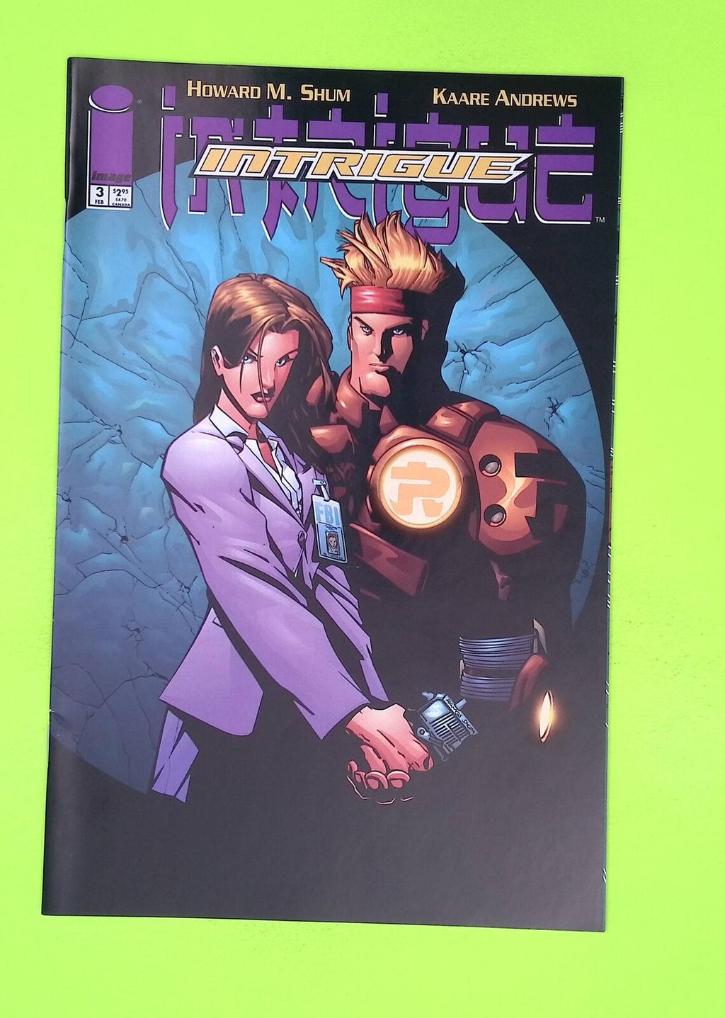 Intrigue #3 2000 Image Comics 8.0 Comic Book L52-201