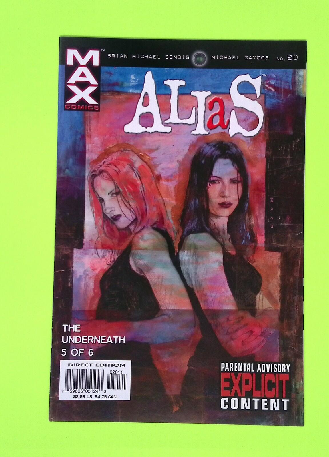 Alias #20 2003 MAX Comics 8.0 Comic Book G91-192