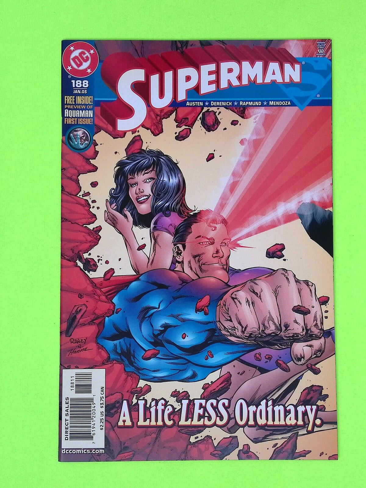 Superman #188 Vol. 2 2003 DC Comics High Grade Comic Book P20-158