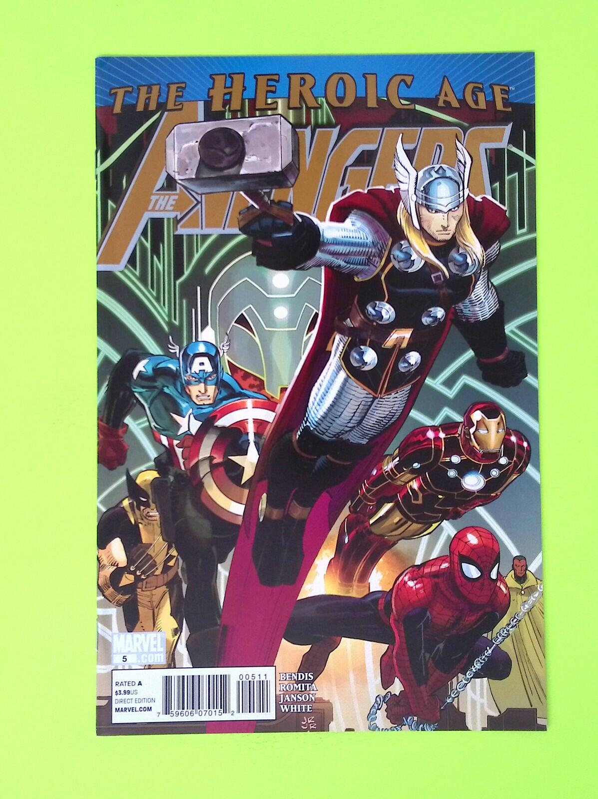 Avengers #5 Vol. 4 2010 Marvel Comics 8.0 Comic Book M93-201