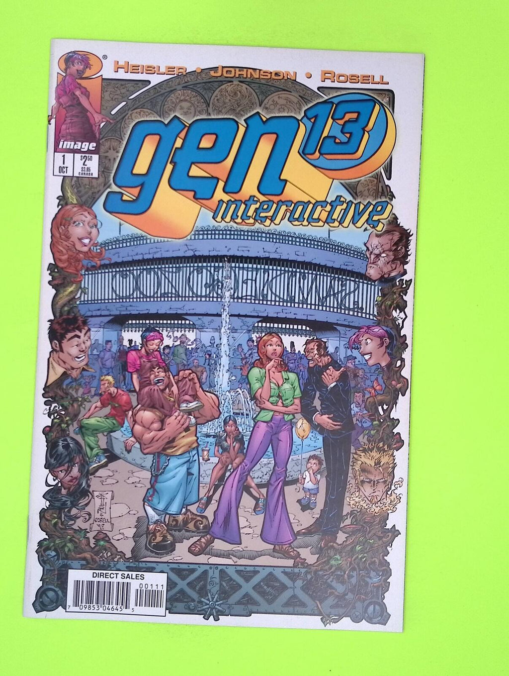 Gen 13 Interactive #1 1997 Image Comics High Grade Comic Book K33-41