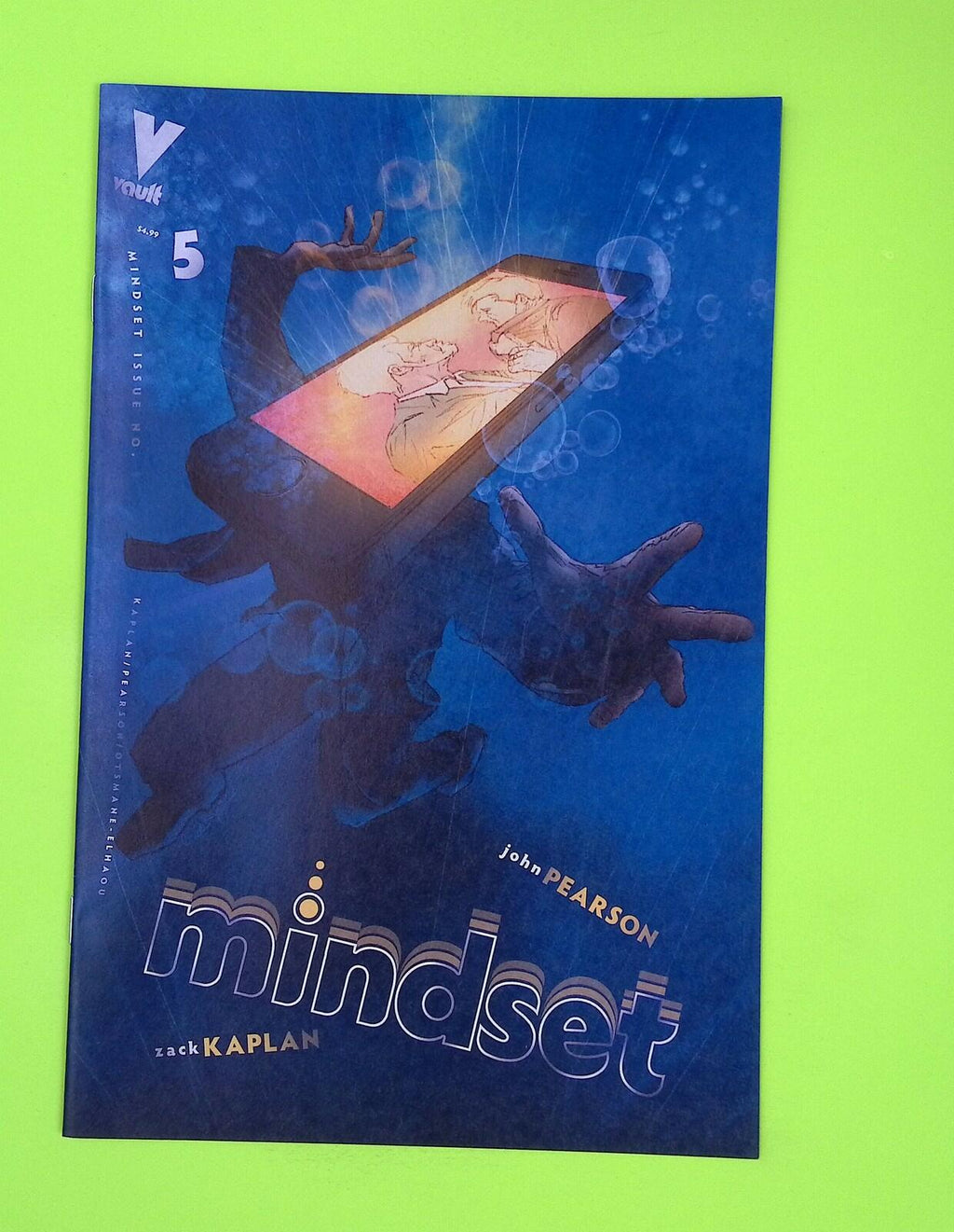 Mindset #5b 2022 Vault Comics Variant High Grade Comic Book J87-227