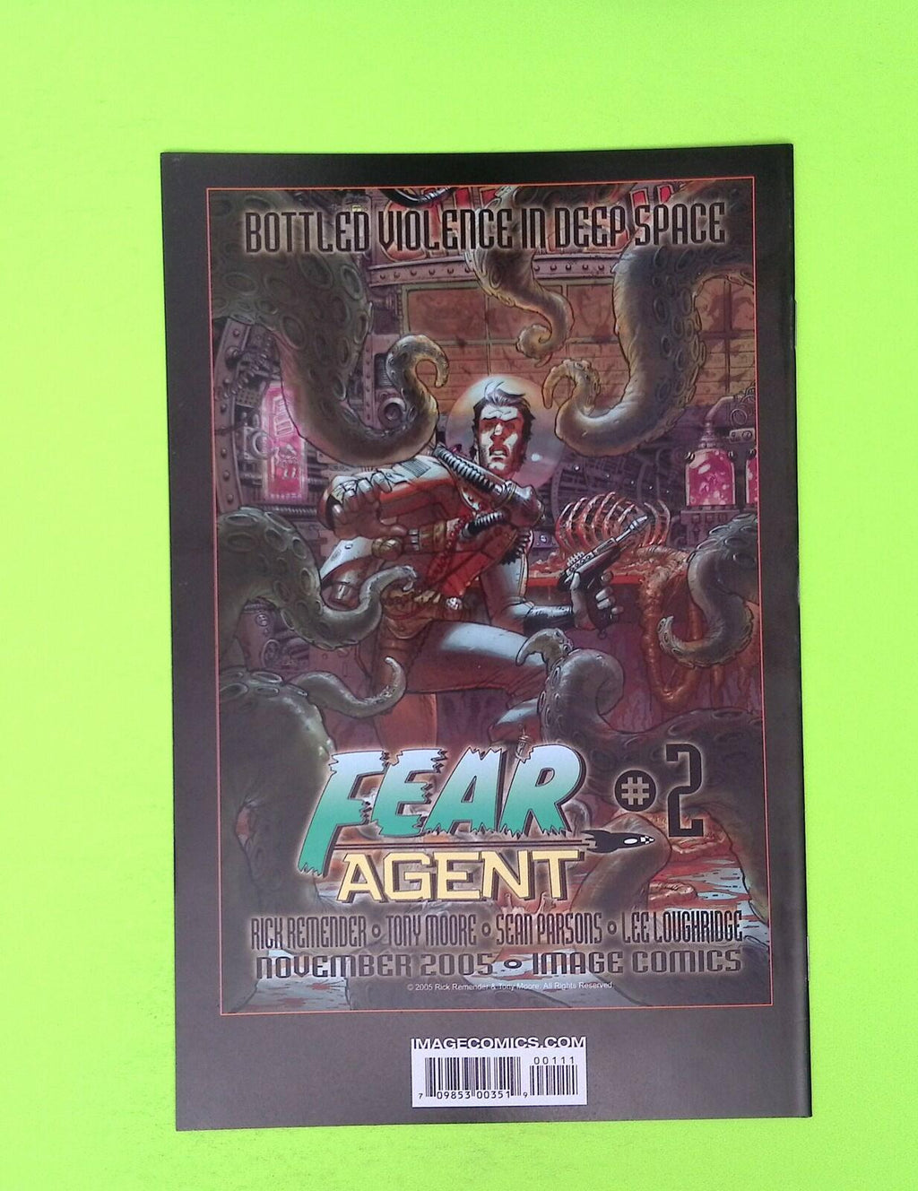 Fear Agent #1 Vol. 1 2005 Image Comics High Grade Comic Book X39-97