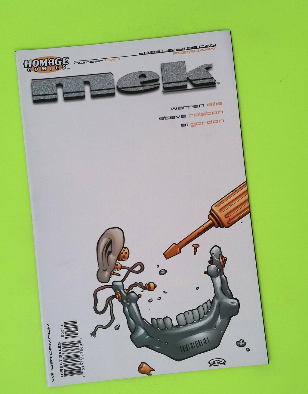 Mek #2 2003 Homage Comics High Grade Comic Book J56-272