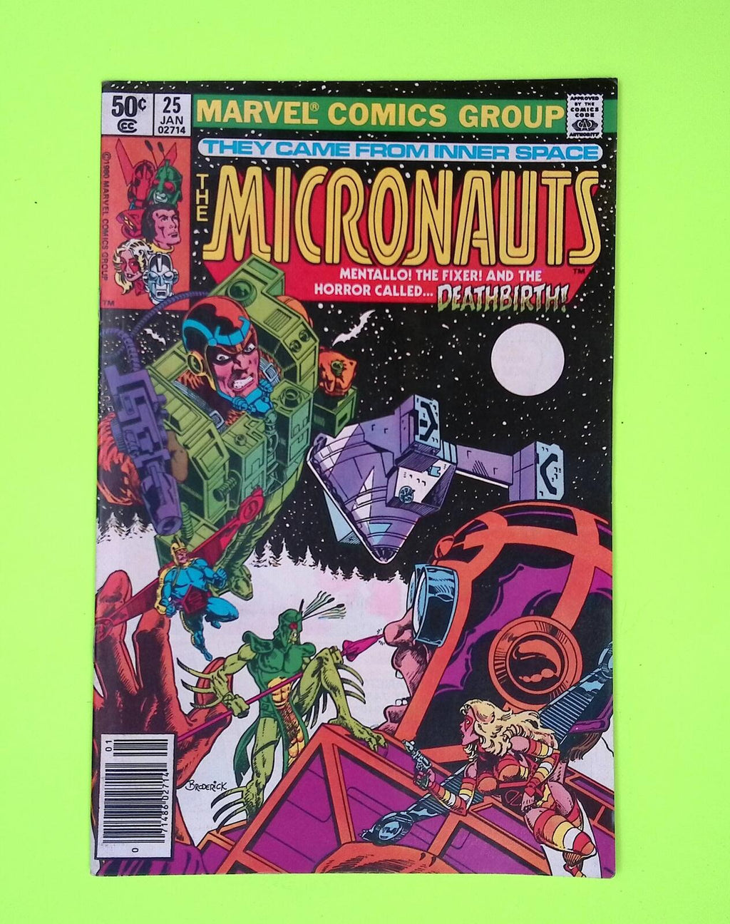 Micronauts #25 Vol. 1 1981 Marvel Comics 8.0 Comic Book A83-267