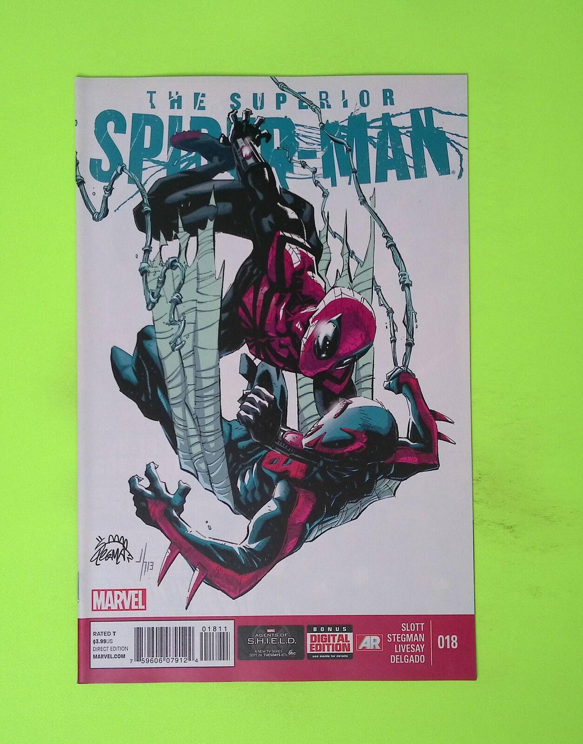 Superior Spider-Man #18 Vol. 1 2013 Marvel Comics High Grade Comic Book Q46-252