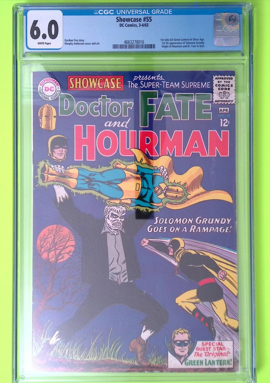 Showcase #55 1965 DC Comics CGC 6.0 (Doctor Fate, Hourman) Comic Book GR10-10