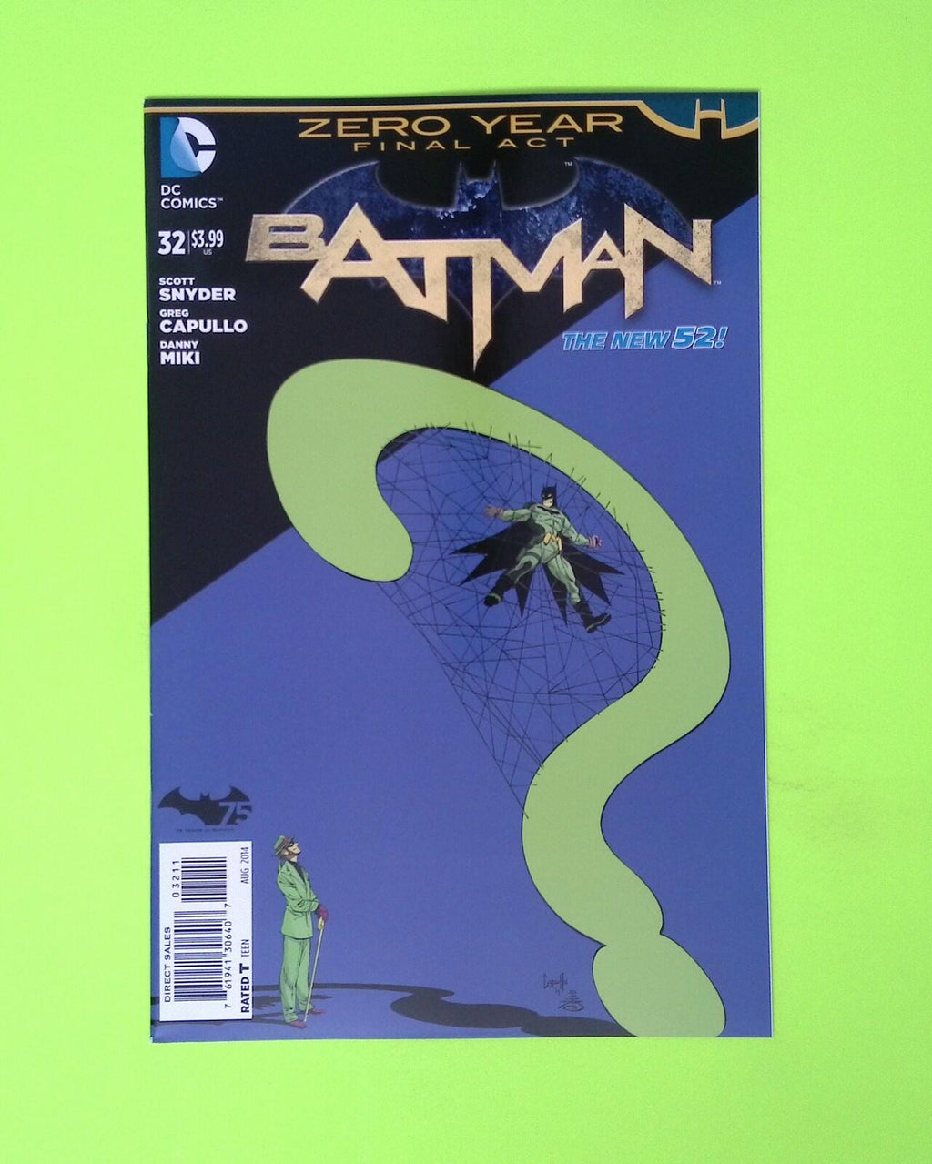 Batman #32 Vol. 2 2014 DC Comics High Grade Comic Book X246-102
