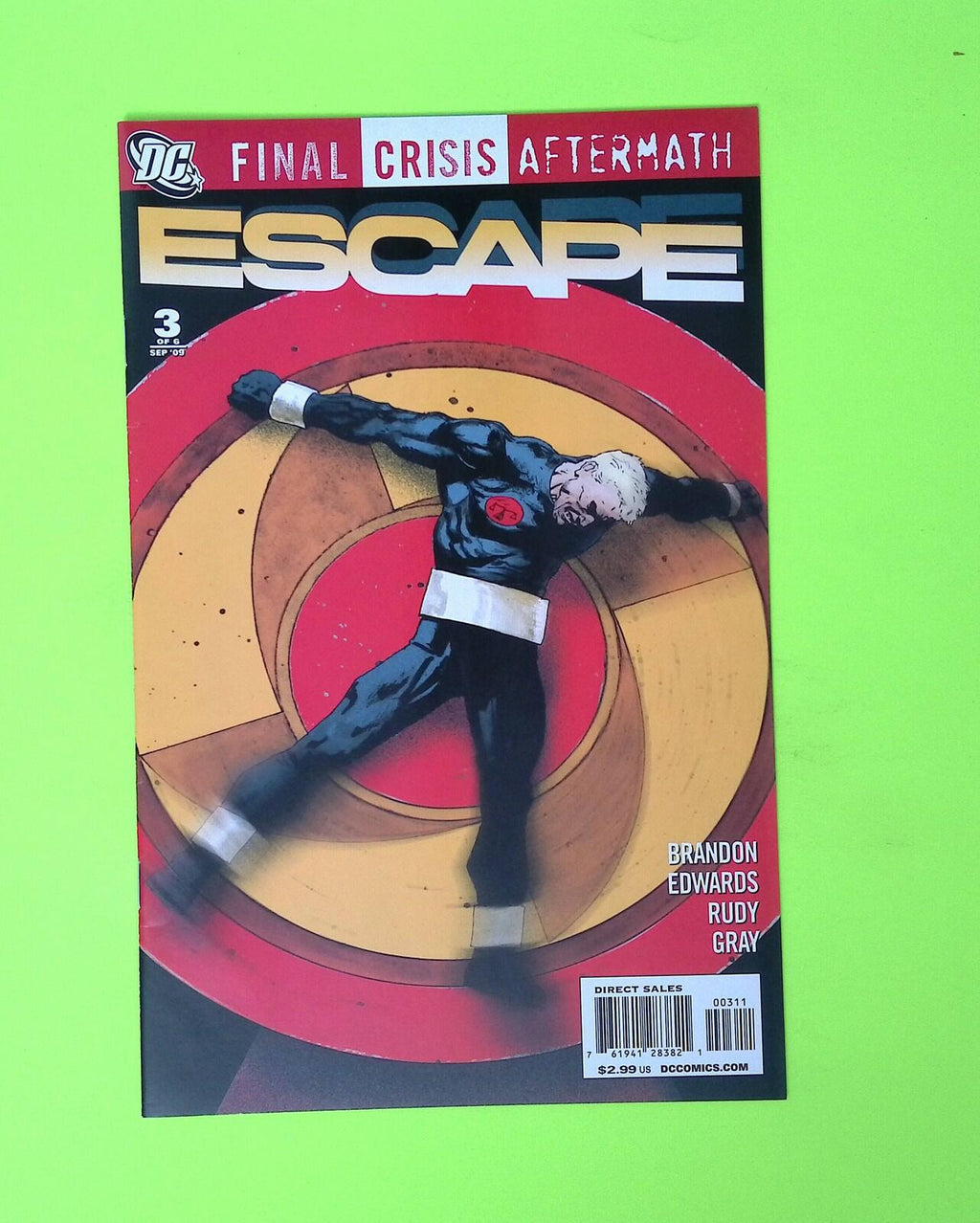 Final Crisis Aftermath Escape #3 2009 DC Comics Higher Grade Comic Book X231-128