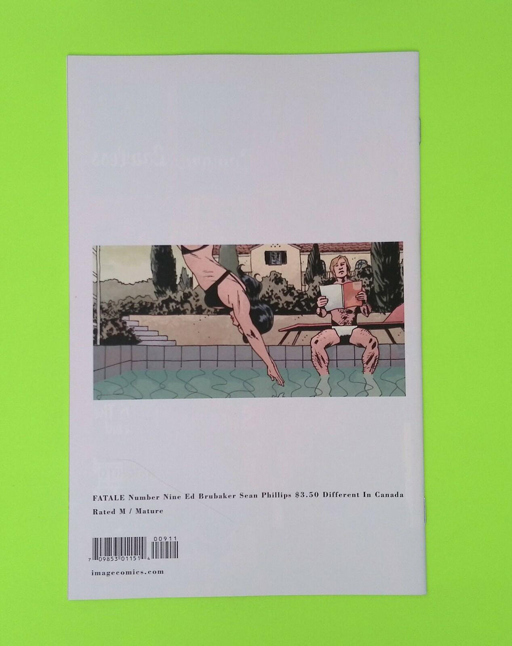 Fatale #9 2012 Image Comics High Grade Comic Book W163-281