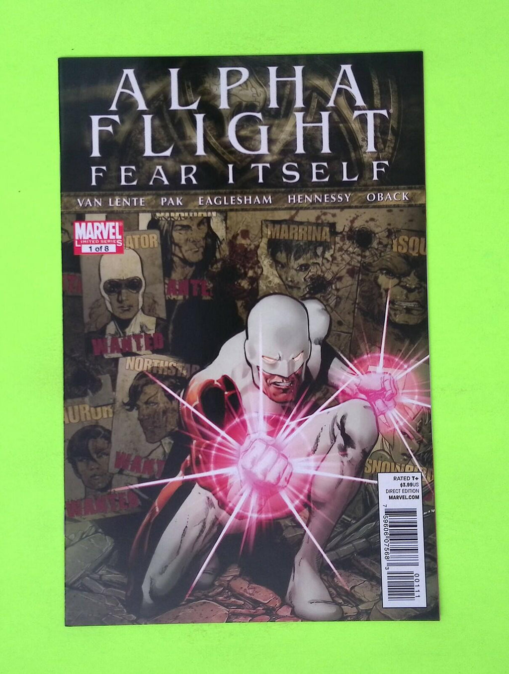 Alpha Flight #1 Vol. 4 2011 Marvel Comics High Grade Comic Book R29-234