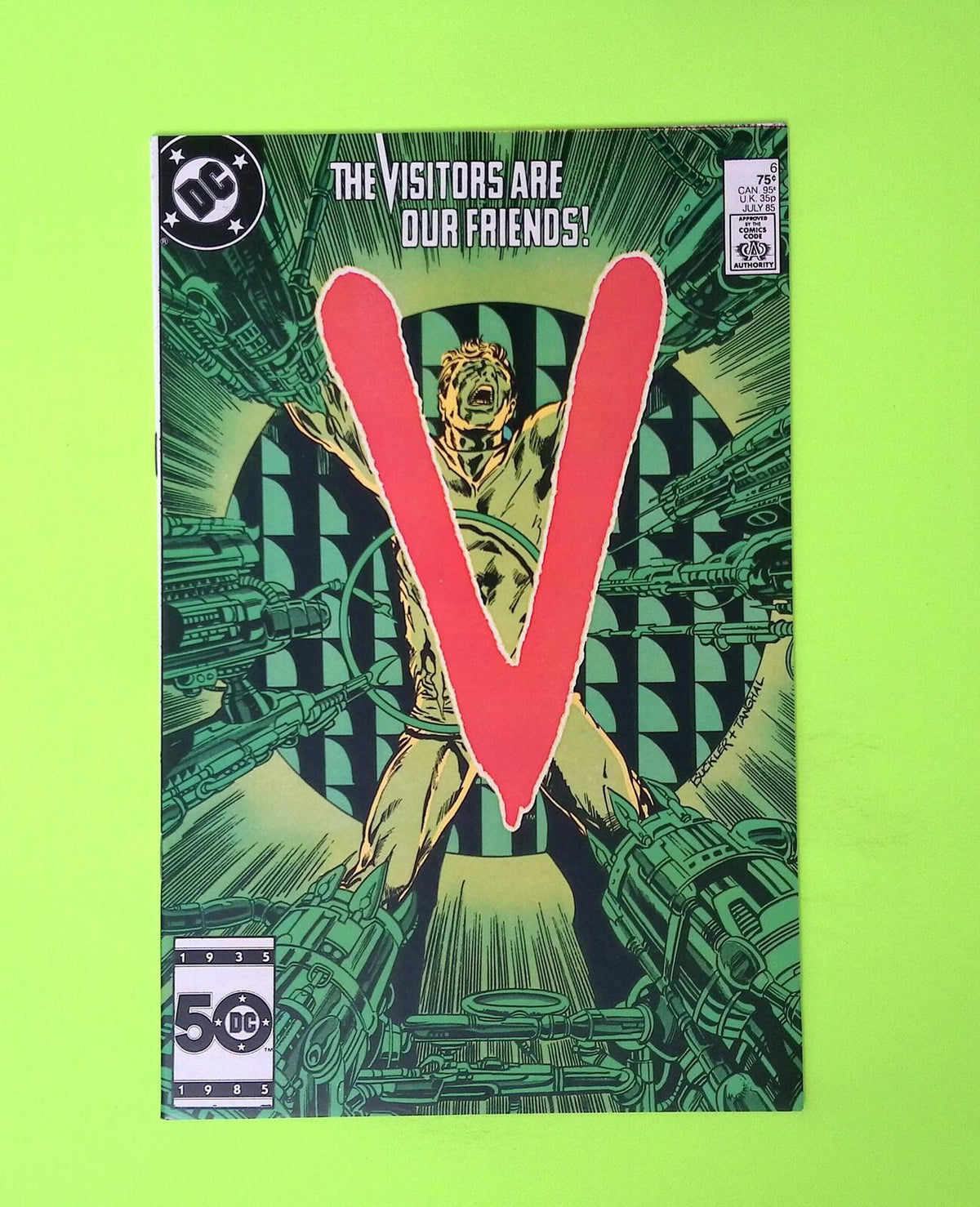 V #6 1985 DC Comics High Grade Comic Book Q13-189