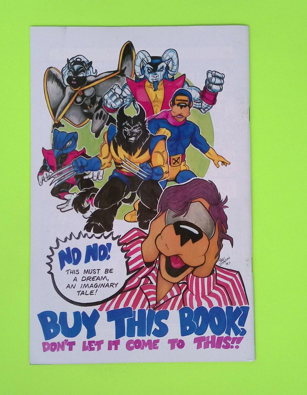 Aniverse #1 1987 Weebee Comics 8.0 Comic Book J68-199