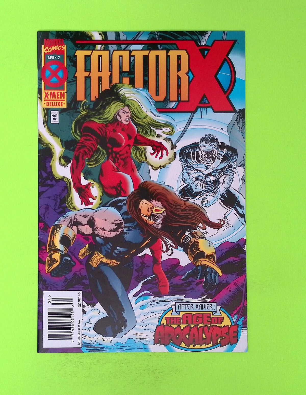 Factor X #2 1995 Marvel Comics Newsstand 8.0 Comic Book X154-182