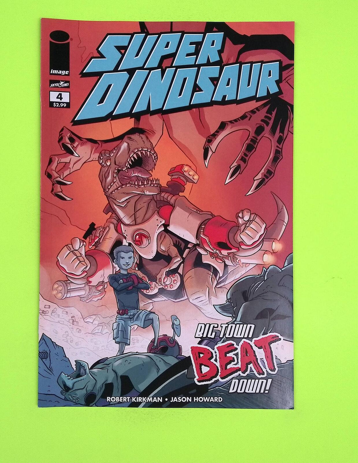 Super Dinosaur #4 2011 Image Comics High Grade Comic Book M19-236