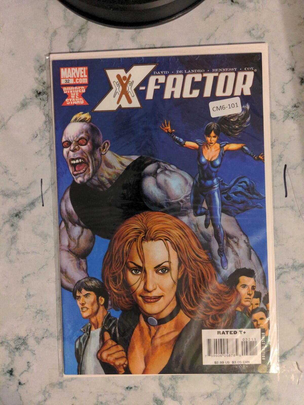 X-FACTOR #32 VOL. 3 8.5 MARVEL COMIC BOOK CM6-101
