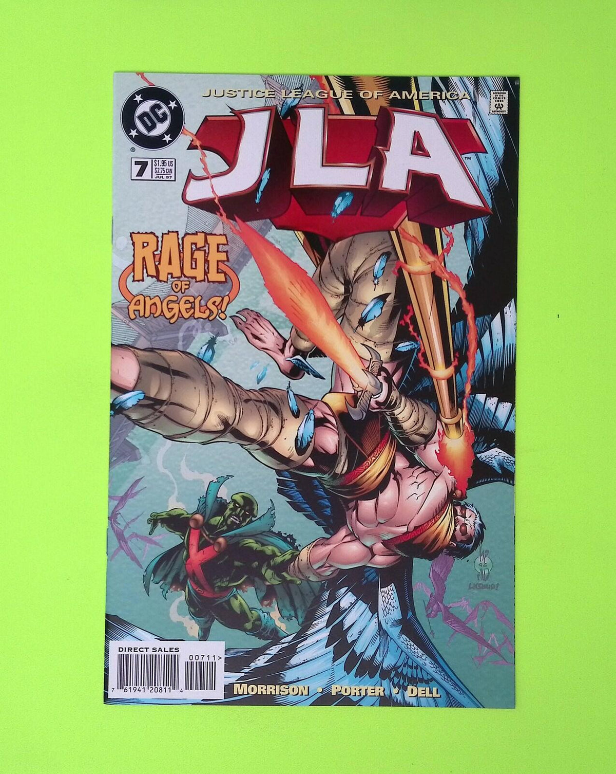 JLA #7 1997 DC Comics 1st App High Grade Comic Book Q21-104