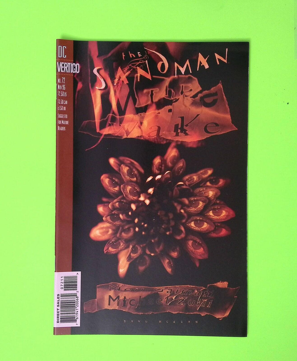 Sandman #72 Vol. 2 1995 DC Comics High Grade Comic Book B25-188